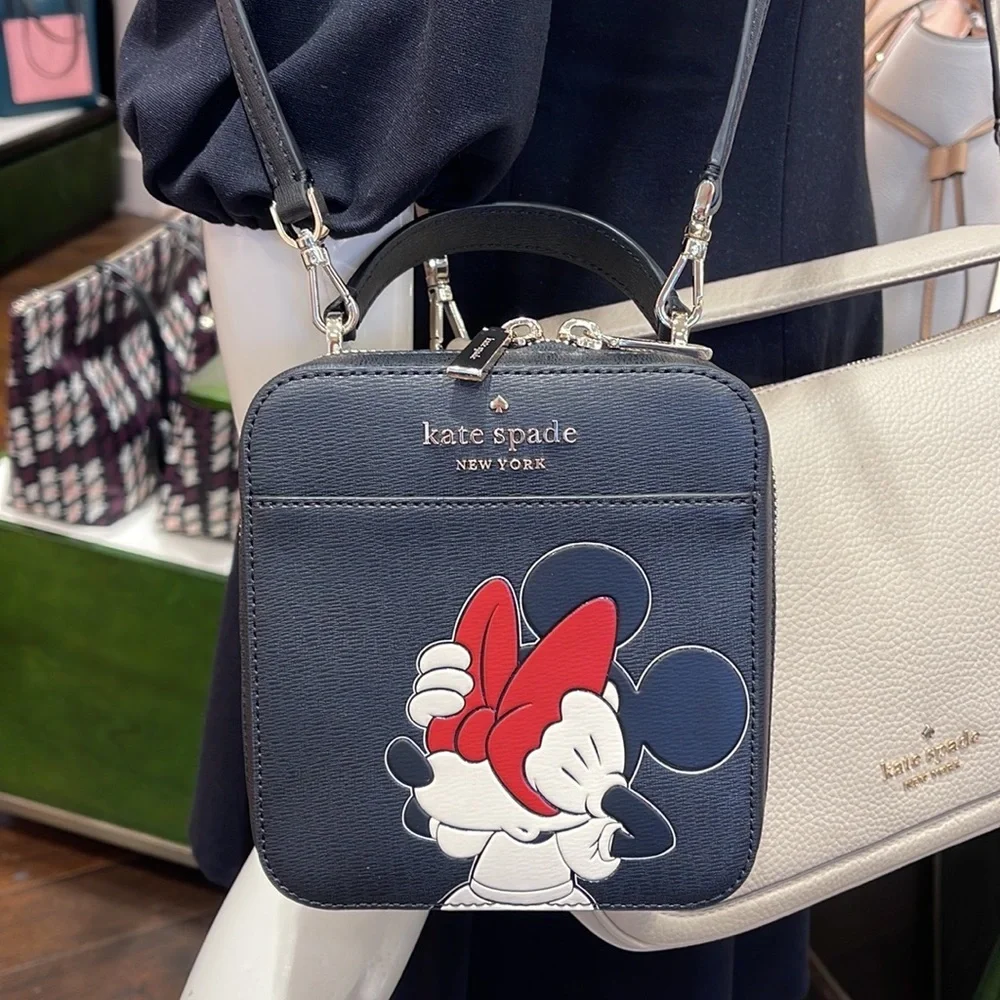 Kate Spade Disney X Kate Spade New York Minnie Mouse Daisy Vanity Crossbody Bag